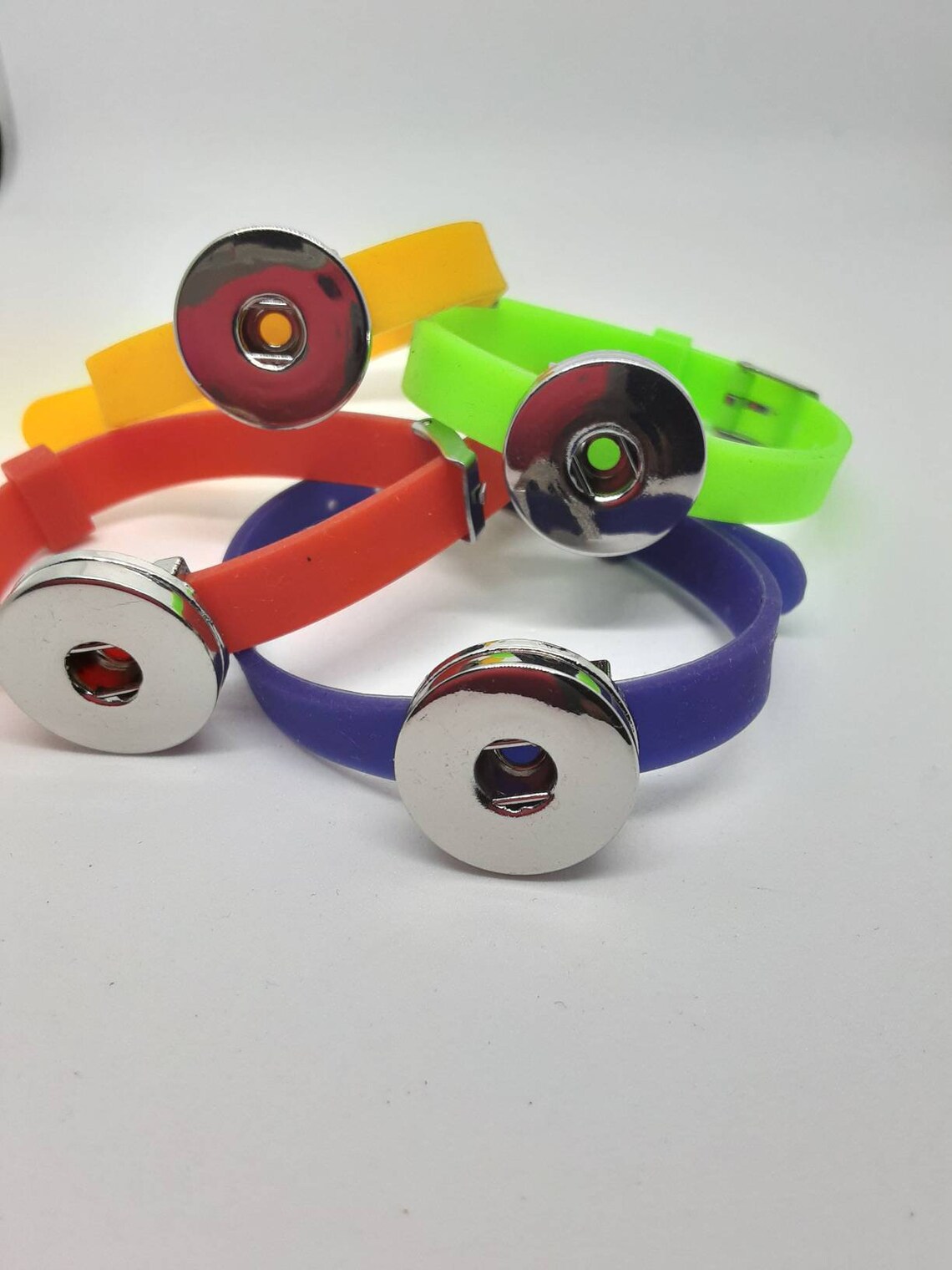Children silicone snap bracelets snap bracelets 1820mm Etsy