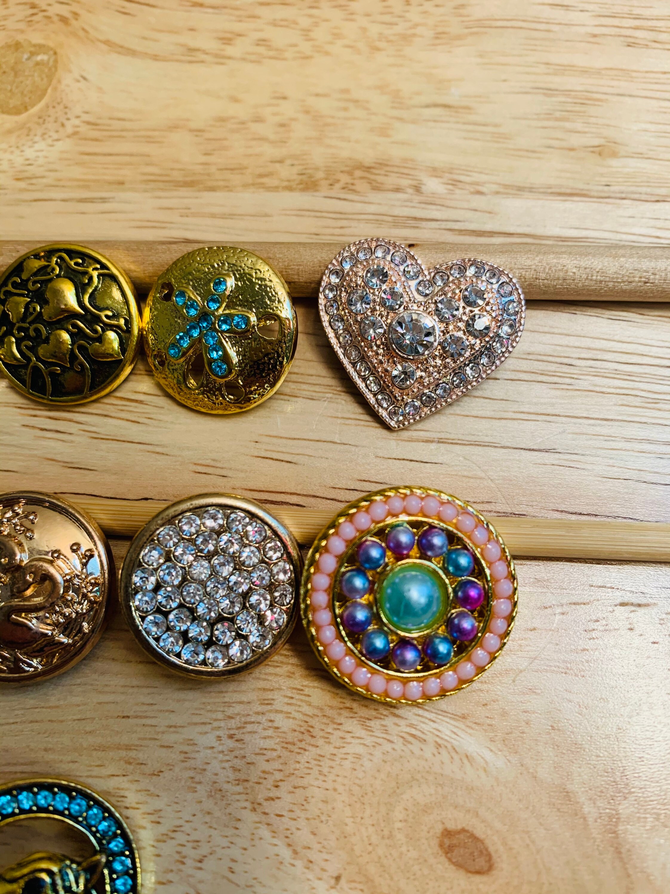 Gold snaps 1820MM compatible with ginger snaps and magnolia Etsy