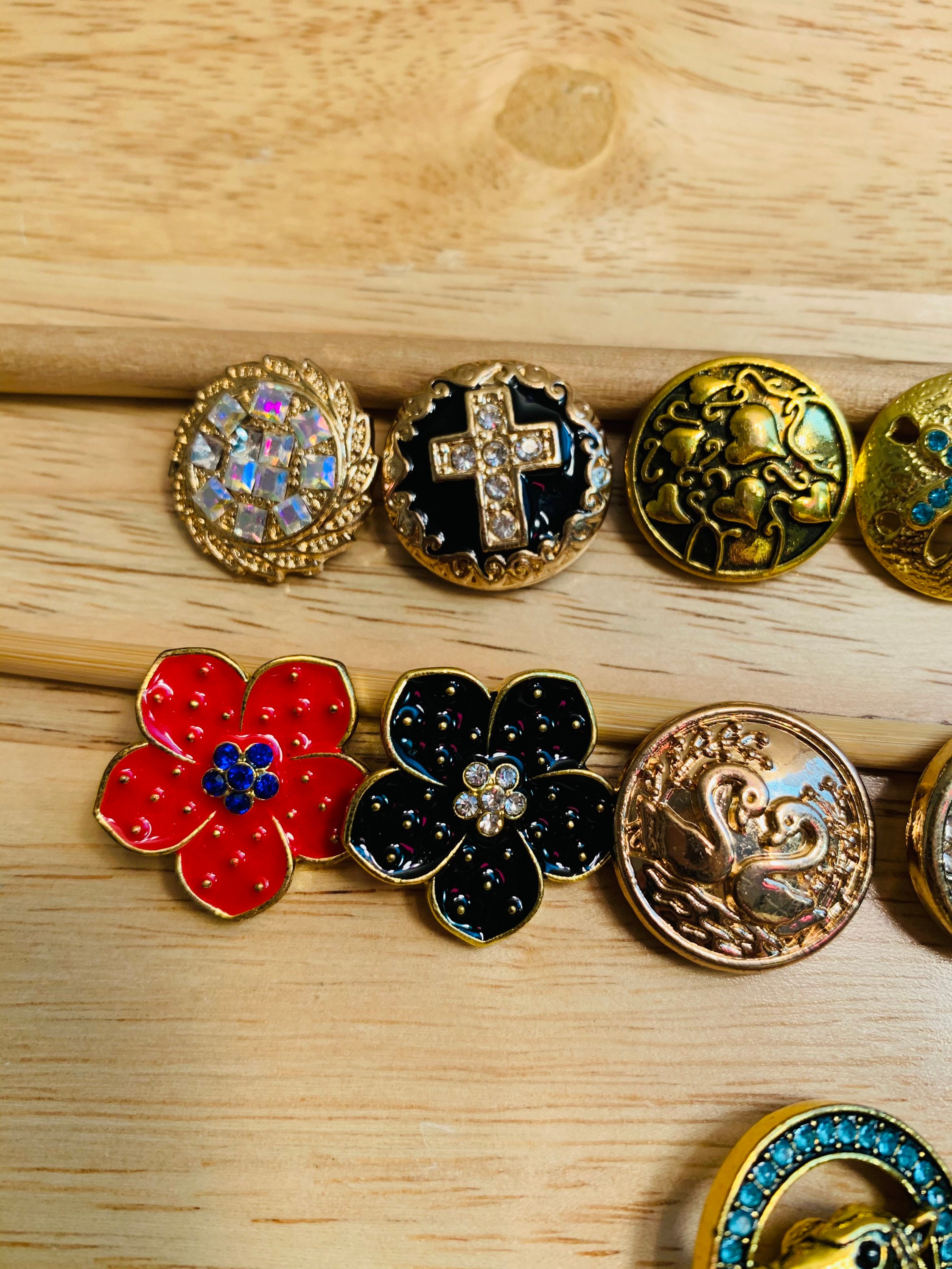 Gold snaps 1820MM compatible with ginger snaps and magnolia Etsy