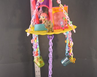 Small Pet Toy Small Bird Toy Bird Toy Primate Toy Minnie 79: Sugar Glider Toys Exotic Animal Toy Parrot Toy Marmoset Toy Mini Mobile