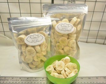 Freeze Dried Banana Chips - Etsy