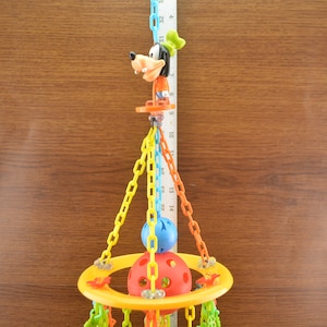 Sugar Glider Toy #590, Pulley Toy, Mini Mobile, Small Bird Toy, Primate Toy, Marmoset Toy, Exotic Animal Toy, Small Pet Toy, Parrot Toy,