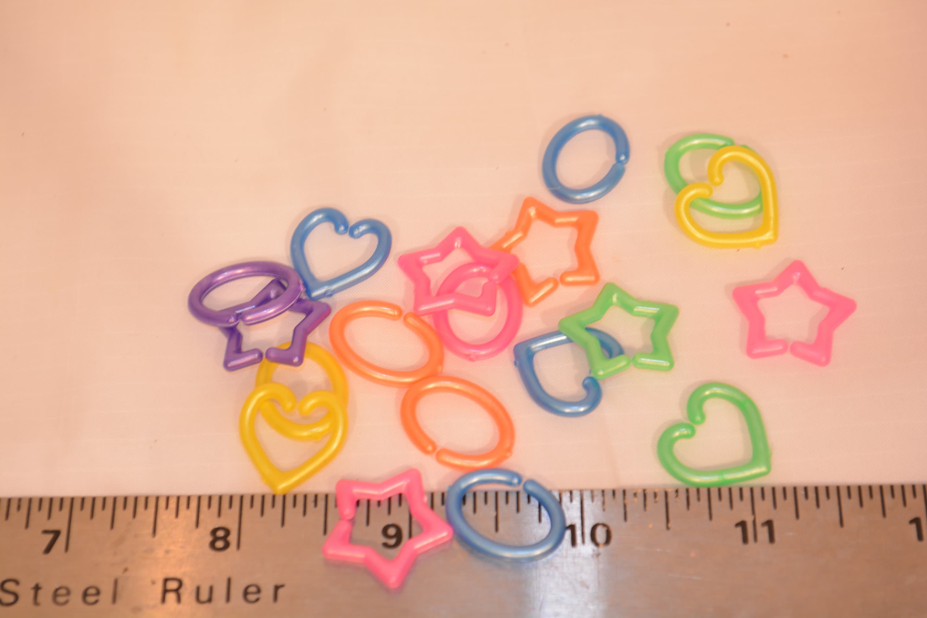 Mini Links Charm Rings Plastic Jump Rings Toy Parts Sugar Etsy
