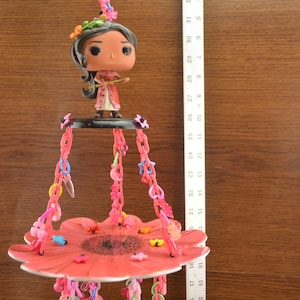 Elena of Avalor, Sugar Glider Toys, Bird Toy, #544  Mini Mobile, Bird Toy, Primate Toy, Marmoset Toy, Exotic Animal Toy, Small Pet Toy
