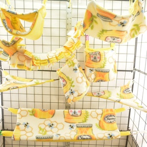 Sugar Glider Fleece Cage Set, Rat Cage Set, Pocket Pets Cage Set,  SK 253, Ready to Ship!