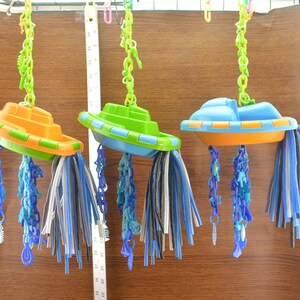 Bird Toy, #374, Sugar Glider Toys, Mini Mobile, Small Bird Toy, Primate Toy, Marmoset Toy, Exotic Animal Toy, Small Pet Toy, Parrot Toy,