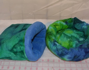 Hedgehog Snuggle Sack or Cozy Bed, *HH28*, Critter Snuggle Sack & Bed, Carrier Pouch, Guinea Pig Snuggle Sack and Bed, Ready to Ship!