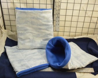 Fleece Hedgehog Snuggle Sack: hh125 Guinea Pig Cozy Bed & Pouch