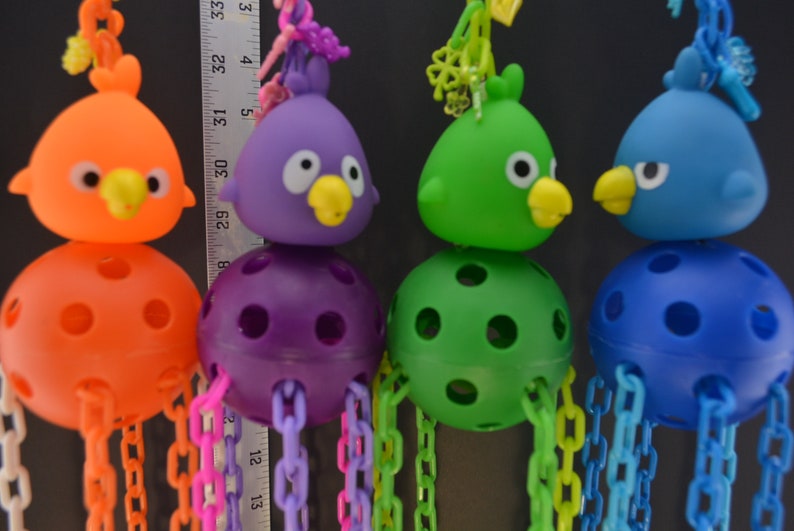Pulley Toy Sugar Glider Toy #193 Parrot Toy, Marmoset Toy Mini Mobile Exotic Animal Toy Small Pet Toy Primate Toy Small Bird Toy