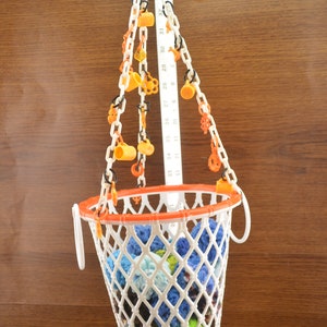 Basket Ball Basket #527, Sugar Glider Basket Hide Toy,  Bird Toy, Primate Toy, Marmoset Toy, Exotic Animal Toy, Small Pet, Parrot Toy