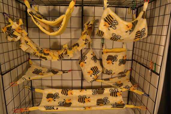 Pocket Pets Rat Cag Set Flying Squirrel Ready to Ship Sugar Glider Cage Set Sugar Bear Rat Sugar Glider Accessories Cage set SK 156