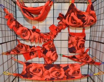 Sugar Glider Cage Set, Rat Cage Set, SK 55, Ready to Ship! Cage set, Sugar Glider Accessories, Pocket Pets, Rat, Sugar Bear, Flying Squirrel