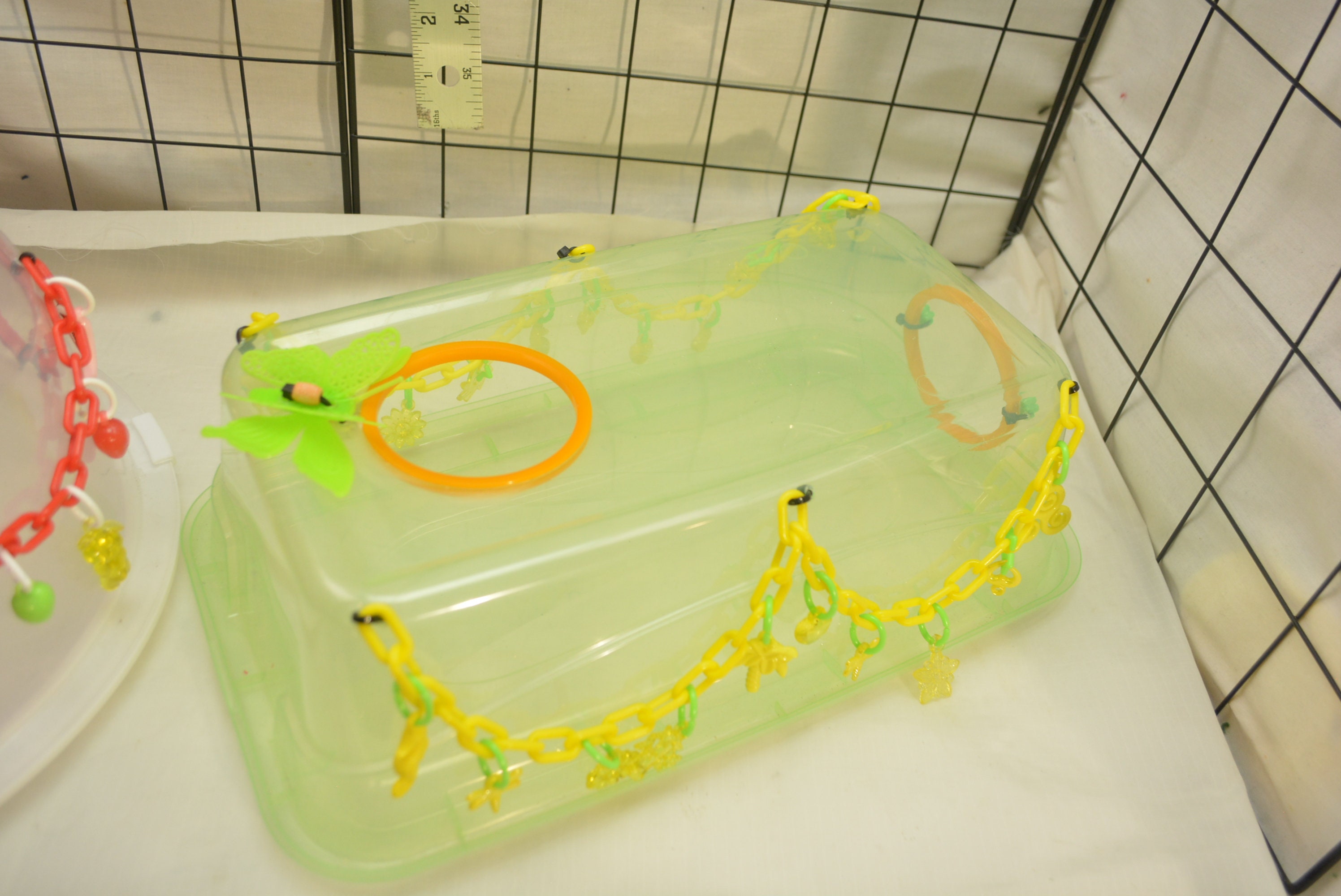 Small Animal Cage Kitchen: Sugar Glider/rat/guinea Pig Food Container ...