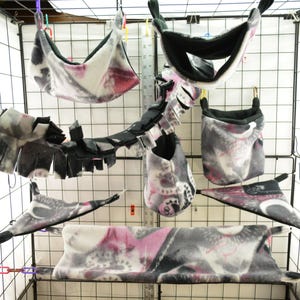 Sugar Glider Cage Set, Rat Cage Set, SK311, Ready to Ship! Cage set, Sugar Glider Accessories, Pocket Pets, Rat, Sugar Bear, Flying Squirrel