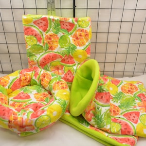 Hedgehog Snuggle Sack, Cozy Bed, *HH90*, Critter Snuggle Sack & Bed, Carrier Pouch, Guinea Pig Snuggle Sack and Bed, Ready to Ship!