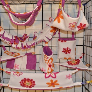 Sugar Glider Cage Set, Rat Cage Set, SK 2, Ready to Ship! Cage set, Sugar Glider Accessories, Pocket Pets, Rat, Sugar Bear, Flying Squirrel
