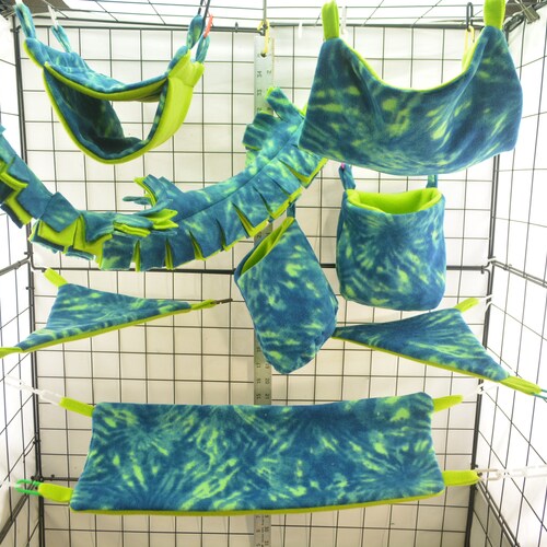 Stitch Sugar Glider Fleece Cage Set Rat Cage Set Pocket Etsy