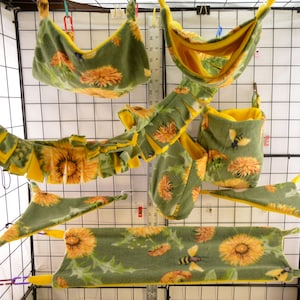 Sugar Glider Cage Set, Rat Cage Set, SK312, Ready to Ship! Cage set, Sugar Glider Accessories, Pocket Pets, Rat, Sugar Bear, Flying Squirrel