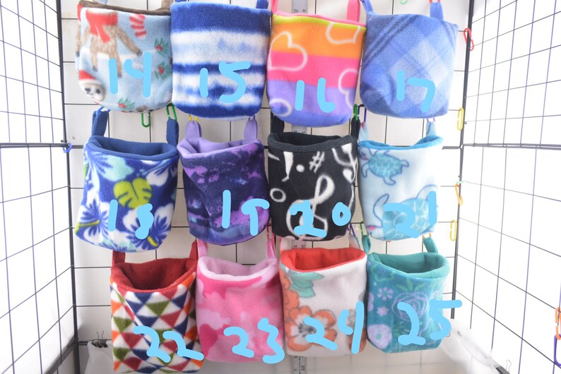 Sugar Glider or Rat-Lots of colors to choose from Ready to ship! Pouch
