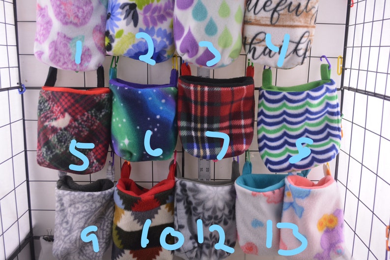 Sugar Glider or Rat-Lots of colors to choose from Ready to ship! Pouch