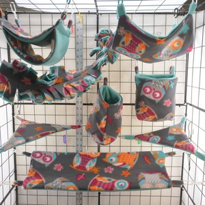 Sugar Glider Cage Set, Rat Cage Set, SK212, Ready to Ship! Cage set, Sugar Glider Accessories, Pocket Pets, Rat, Sugar Bear, Flying Squirrel