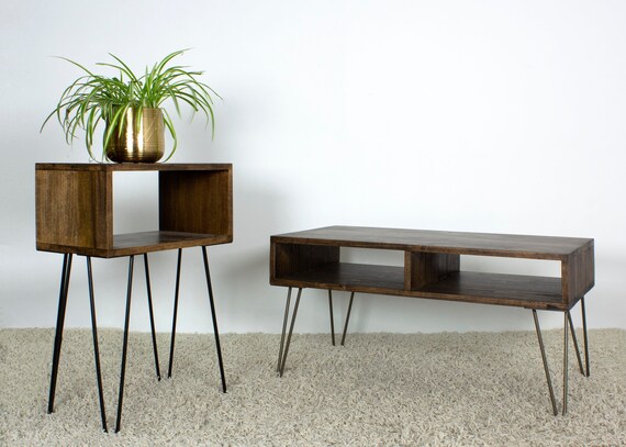 Mid Century Modern End Table Bedroom And Living Room Furniture
