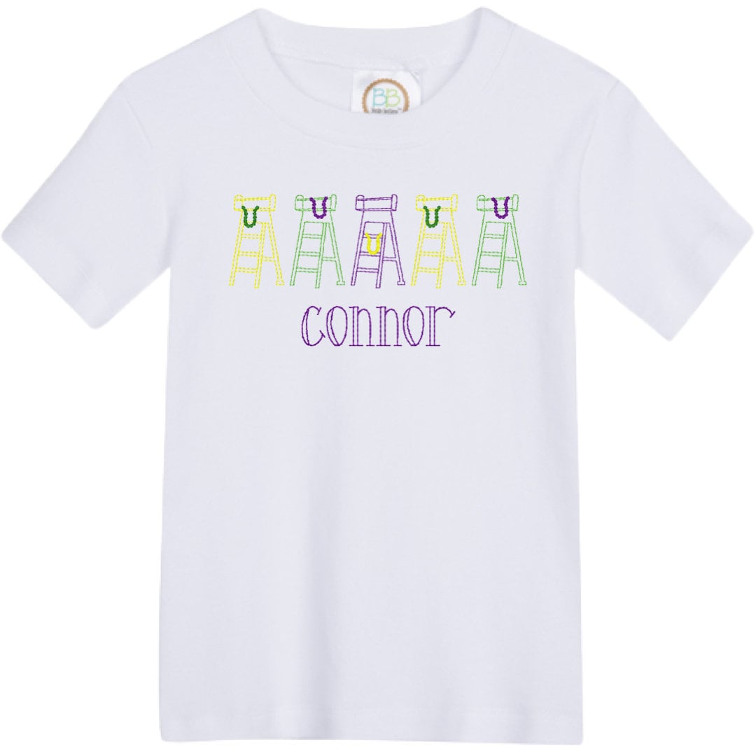 mardi gras ladder svg