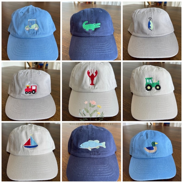 Toddler Hat with Mini Designs