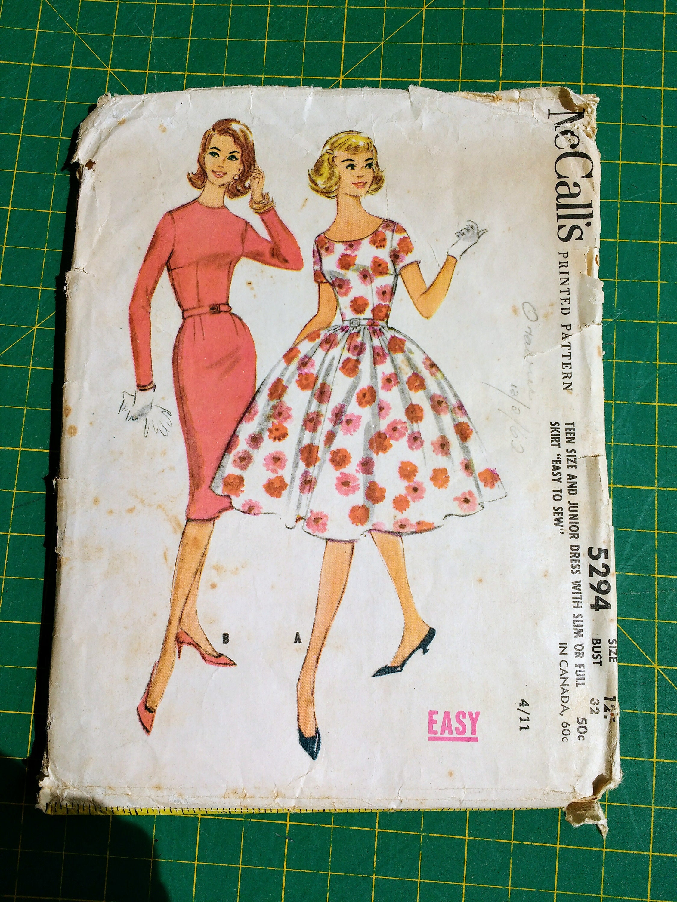 Simplicity 2992 Adorable 1950s Fit & Flare Dress DIY Rockabilly / Prom /  Easter Dress Bolero Jacket Feminine Size 14 bust 34 -  Canada