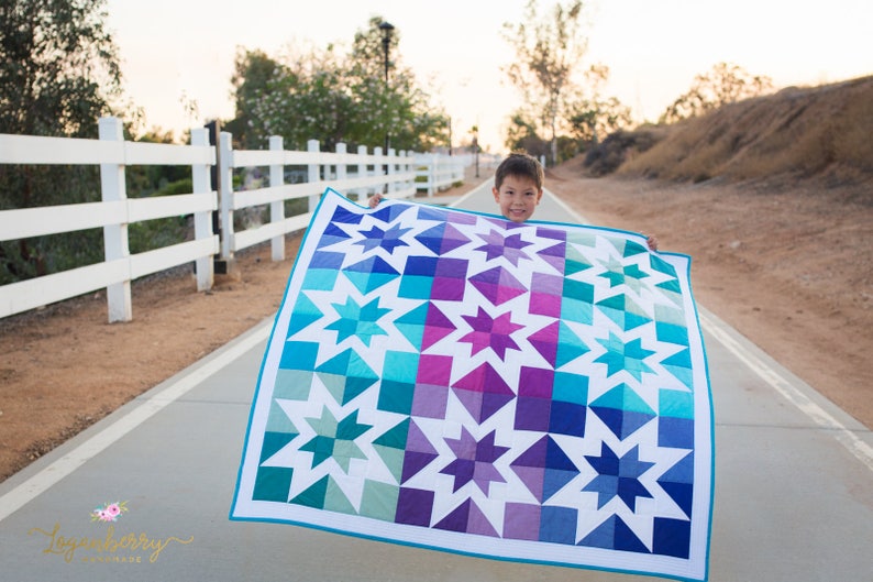 Rainbow Quilt Pattern PDF image 6