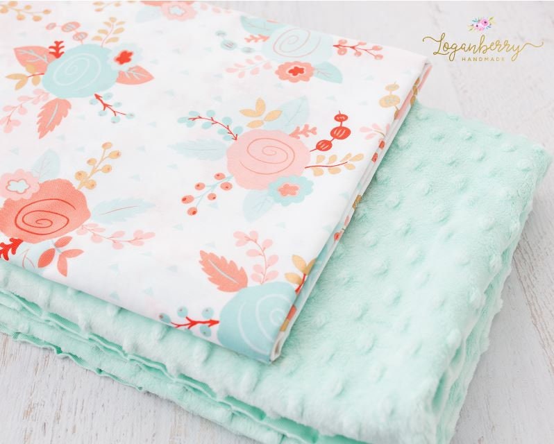 Minky Baby Blanket Sewing Pattern Baby Blanket Pattern How Etsy