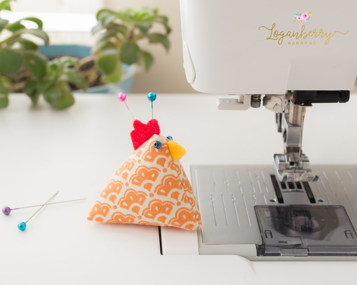Chicken Pin Cushion Sewing PATTERN Etsy