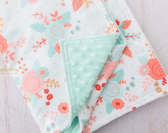Minky Baby Blanket Sewing Pattern, Baby Blanket Pattern, How to Sew Blanket Tutorial