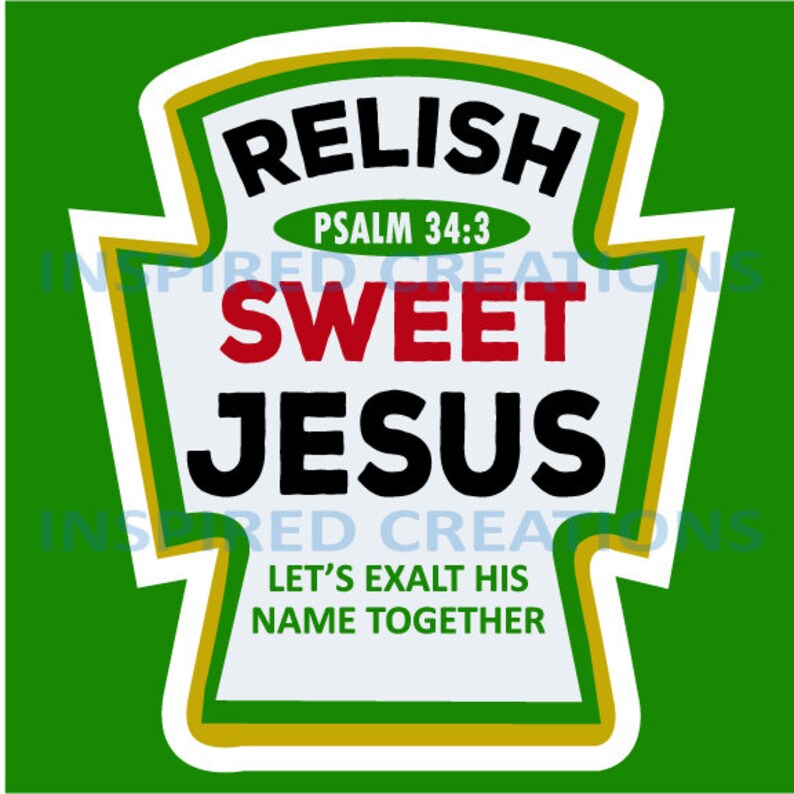Relish SVG Etsy