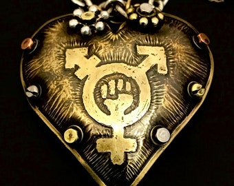 Transgender Resistance Heart