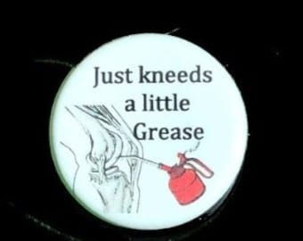 Orthopedic funny retractable Badge Reels,ortho nurse id,surgeon student anatomy bones osteoarthritis knee replacement joint Etsy gift