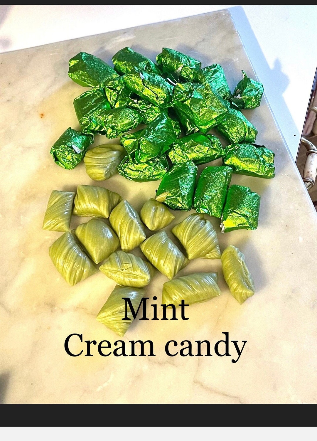 Creamy Mint Candy Old Fashioned Candy Pulled Creamed Candy Etsy
