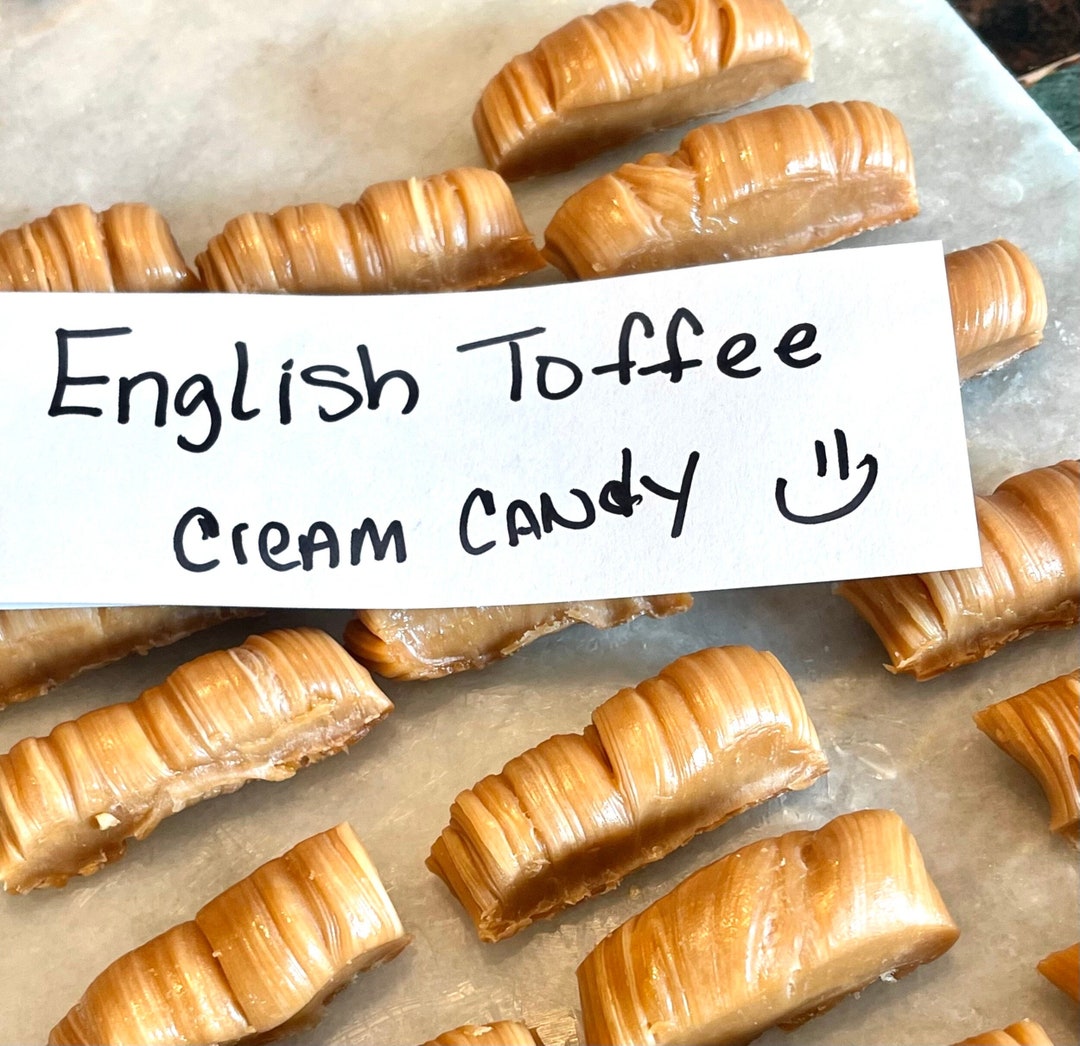 Original Cream Candy Toffee Flavor Old Fashioned Tradition Etsy