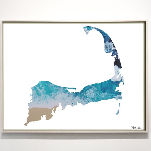 Cape Cod Paper Print Cape Cod Wall Art Massachusetts Art Etsy