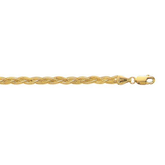 14k White Gold Cable Link Chain Anklet With Lobster Clasp 9 Round Faceted White CZ 10 Inch