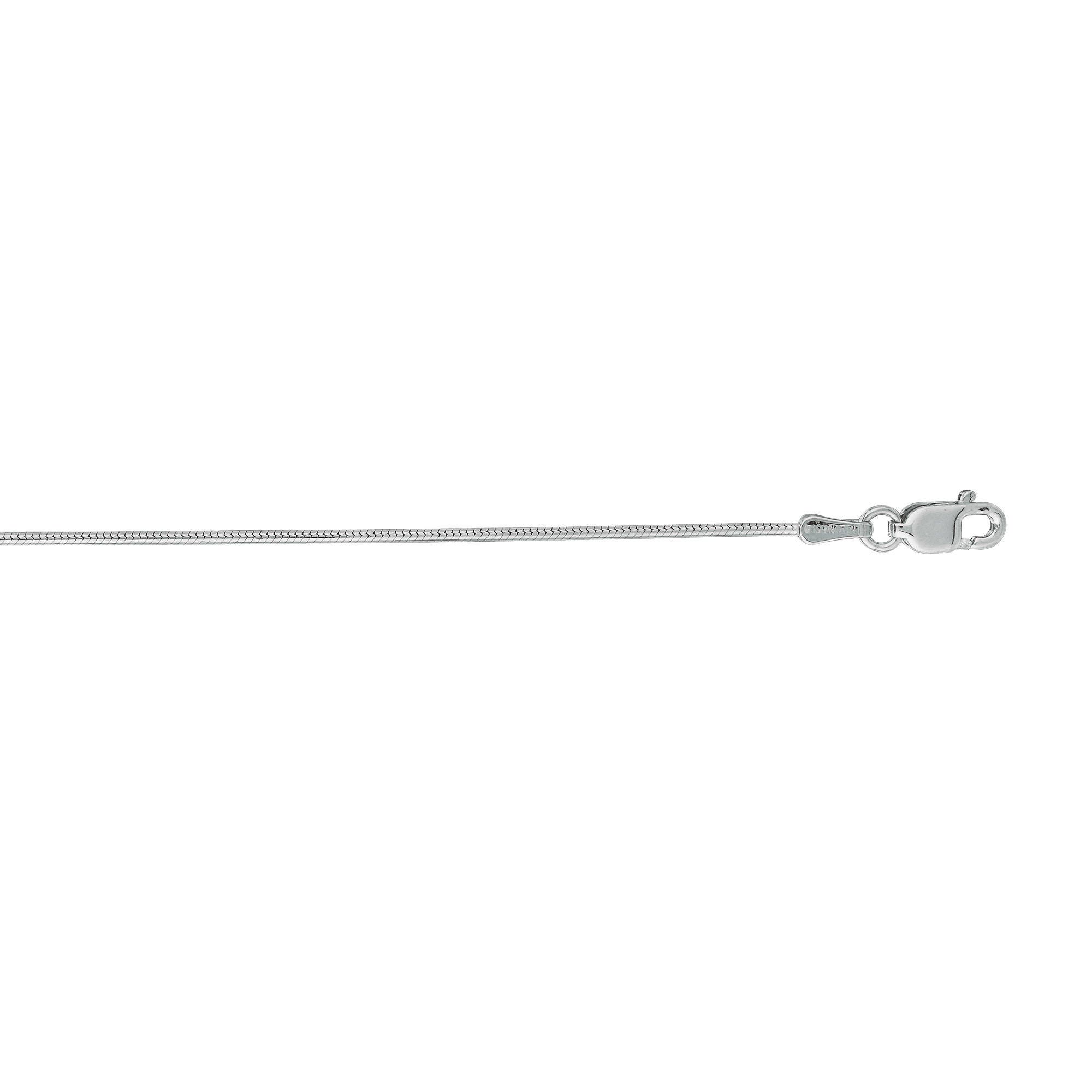 West Coast Jewelry Sterling Silver 0.7mm Square Snake Chain Choose from 16, 18, 20, 24 Inches West Coast Jewelry Sterling Silver 0.7mm Square Snake Chain Choose from 16, 18, 20, 24 Inches