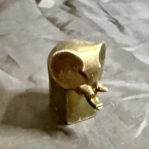 Vintage DANSK Elephant EP Silver Plate on Zinc Paperweight Gunnar Cyren Design