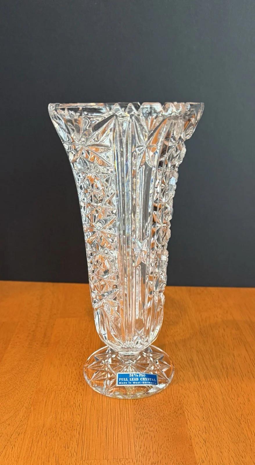 German crystal vase - Etsy 日本