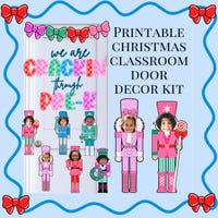Nutcracker Bulletin Board, Christmas Bulletin Board Kit, Printable ...
