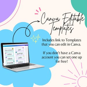 canva editable classroom decor