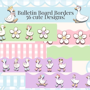 56 cute printable bulletin board border designs