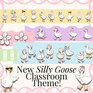 new silly goose classroom decor