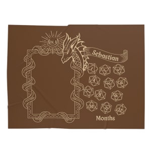 Dungeons & Dragons Blanket, 60\"x80\" Dungeon Master's Guide...