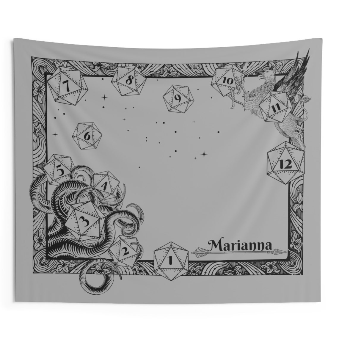 Dungeons & Dragons Blanket, 60\"x80\" Dungeon Master's Guide...