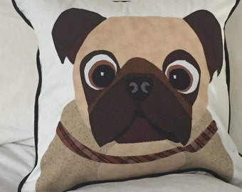 Bulldog Pillow Cover